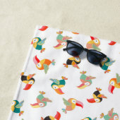 Serviette De Plage Petit toucan (En situation)