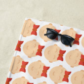 Serviette De Plage petite fille (En situation)