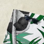 Serviette De Plage Petits panda sur (En situation)
