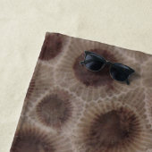 Serviette De Plage Petoskey Stone État du Michigan (En situation)