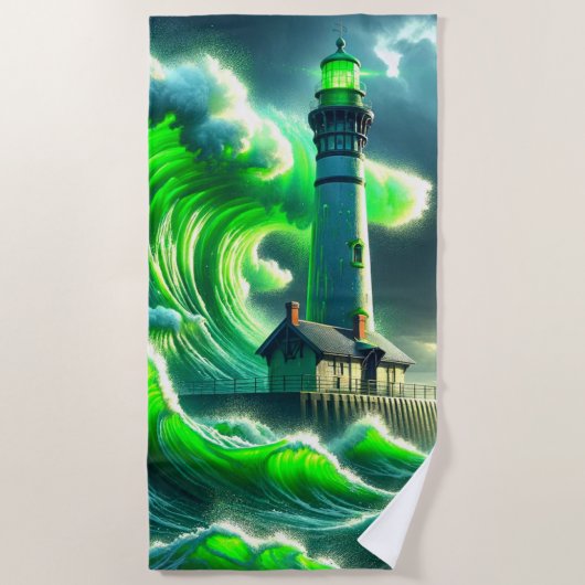 Serviette De Plage Phare (Devant)