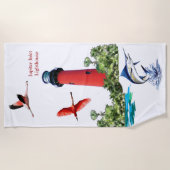 Serviette De Plage Phare d'admission de Jupiter (Devant)