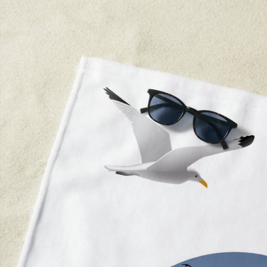 Serviette De Plage Phare de Great Beds (En situation)