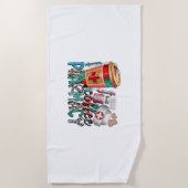 Serviette De Plage Pharmacie café (Devant)