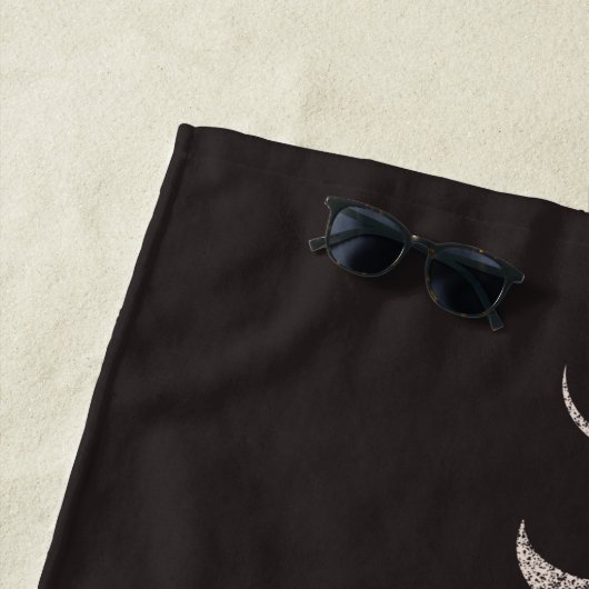 Serviette De Plage Phases de la lune (En situation)