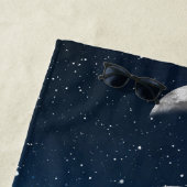 Serviette De Plage Phases de lune Galaxy Stars (En situation)