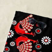 Serviette De Plage Pheasers Peacock Art (En situation)