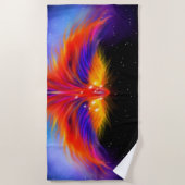 Serviette De Plage Phoenix Nebula (Devant)