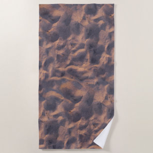 Serviette De Plage Photo de plage sablonneuse