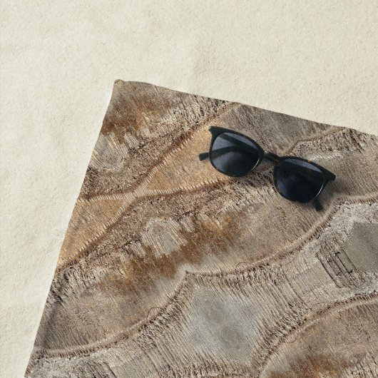 Serviette De Plage Photo d'image rapprochée de la texture du tronc de (En situation)
