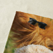 Serviette De Plage Photo Goldendoodle Dog (En situation)