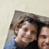 Serviette De Plage Photo moderne Meilleur papa jamais bleu (En situation)