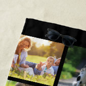 Serviette De Plage photocollage et texte (En situation)