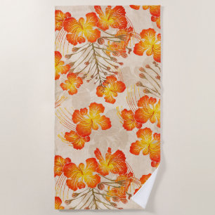 Serviette De Plage Photographie hawaïenne Ohai Alii v2 motif
