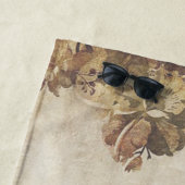 Serviette De Plage Picardy Spaniel, chasse aux oiseaux (En situation)