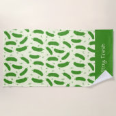 Serviette De Plage Pickle & Fresh Collection (Devant)