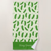Serviette De Plage Pickle & Fresh Collection (Devant)