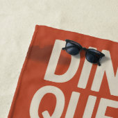 Serviette De Plage Pickleball Dinkin' Queen ! ! ! Cadeau pour elle (En situation)