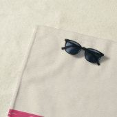 Serviette De Plage Pickleball ONIX Paddle Beach Towel Horizon View (En situation)