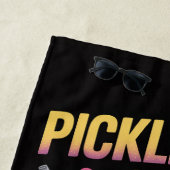 Serviette De Plage Pickleball Pickleball Dinkers Club Graffiti (En situation)