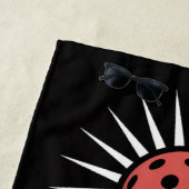 Serviette De Plage Pickleball Rival's Tears Drôle Graphique (En situation)