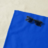 Serviette De Plage Pickleball Tropical Palm Tree Sun Votre texte pers (En situation)