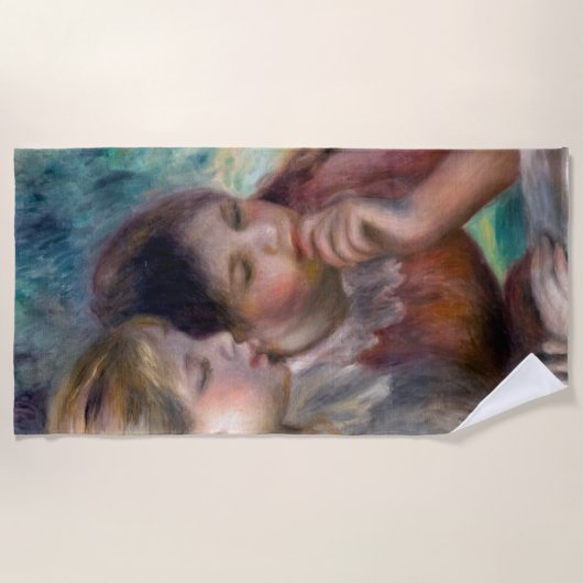 Serviette De Plage Pierre-Auguste Renoir - Lecture (Devant)