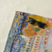 Serviette De Plage Pierre-Auguste Renoir - Venise, le Palais des Doge (En situation)