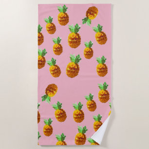 Serviette de plage Pineapples