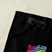 Serviette De Plage Ping Pong Tenis de Mesa 1988 (En situation)