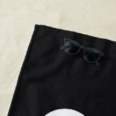Serviette De Plage Pingouin vectoriel mignon (En situation)