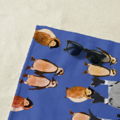 Serviette De Plage Pingouins (En situation)