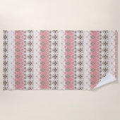 Serviette De Plage Pink beige (Devant)