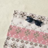 Serviette De Plage Pink beige (En situation)