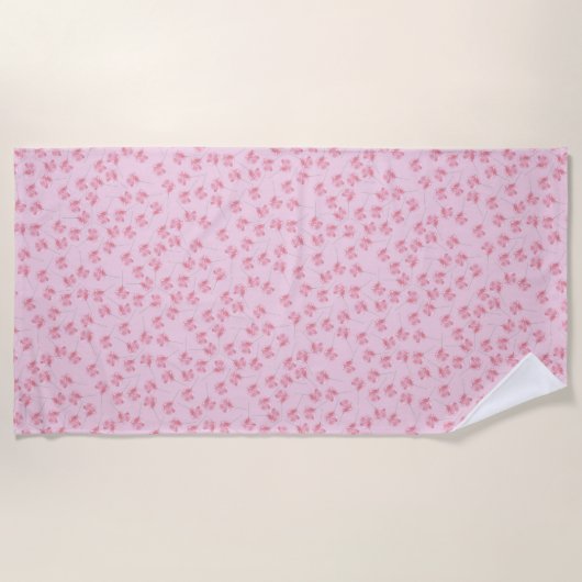 Serviette De Plage Pink Lollipop (Devant)