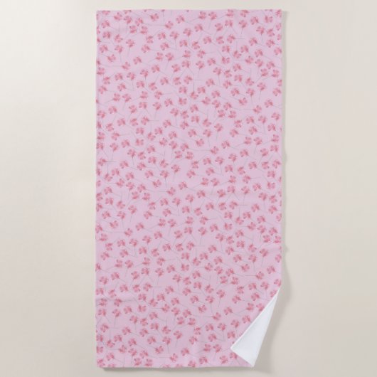 Serviette De Plage Pink Lollipop (Devant)