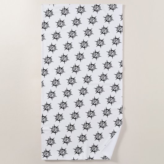 Serviette de plage Pirate (Devant)