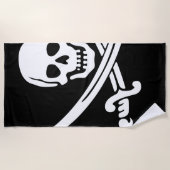 Serviette De Plage Pirate (Devant)