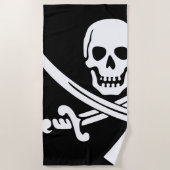 Serviette De Plage Pirate (Devant)