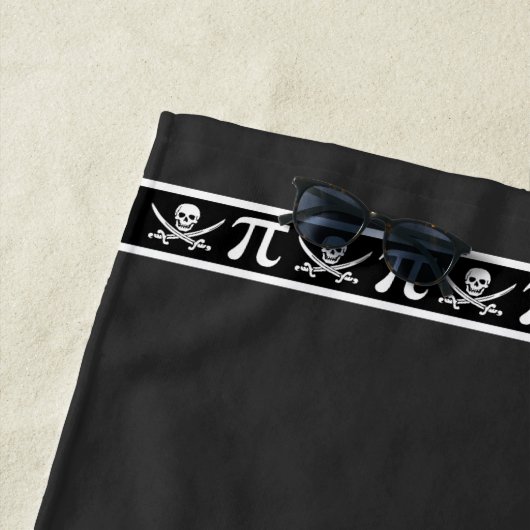 Serviette De Plage Pirate (En situation)