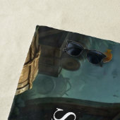 Serviette De Plage Pirates et navires (En situation)