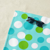 Serviette de plage Piscine Cadeau de vacances Lime (En situation)