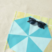 Serviette De Plage Piscine fille en bikini plage d'été (En situation)