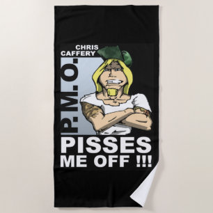 Serviette De Plage Pise Me Off Beach Towne