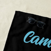 Serviette De Plage Pitbull Chien Pop Art Personnalisé (En situation)