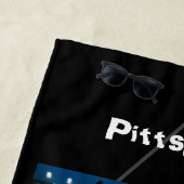 Serviette de plage Pittsburgh Photo (En situation)