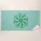 Serviette De Plage Plafond de conception (Devant)