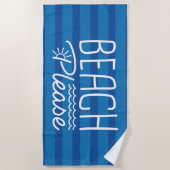 Serviette De Plage Plage (Devant)