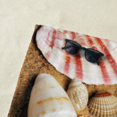 Serviette De Plage Plage (En situation)