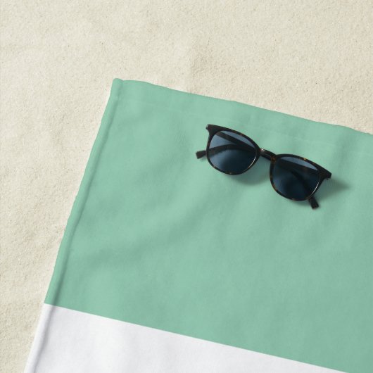 Serviette De Plage Plage (En situation)